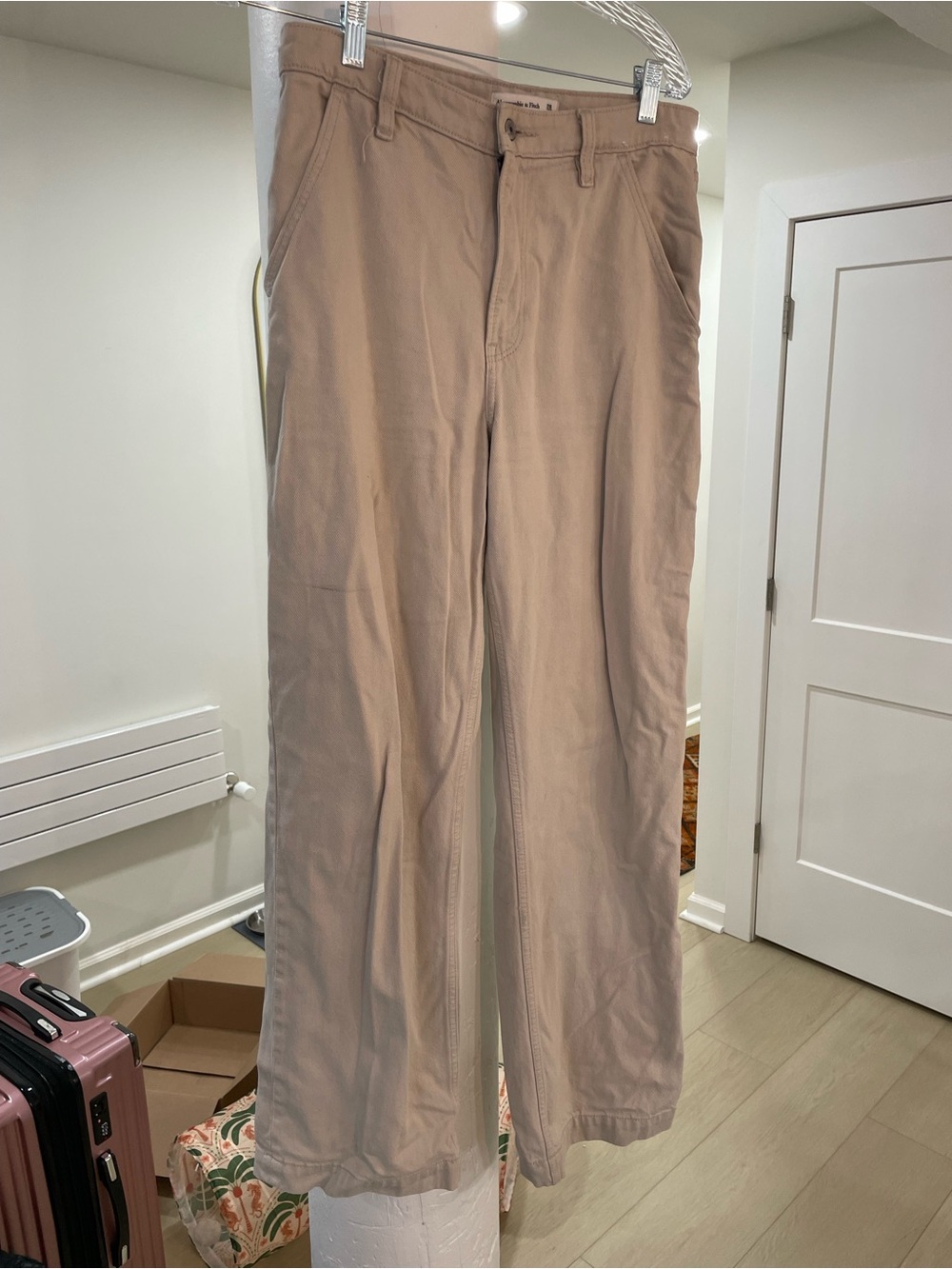 Abercrombie & Fitch Women’s Tan Wide Leg Pants